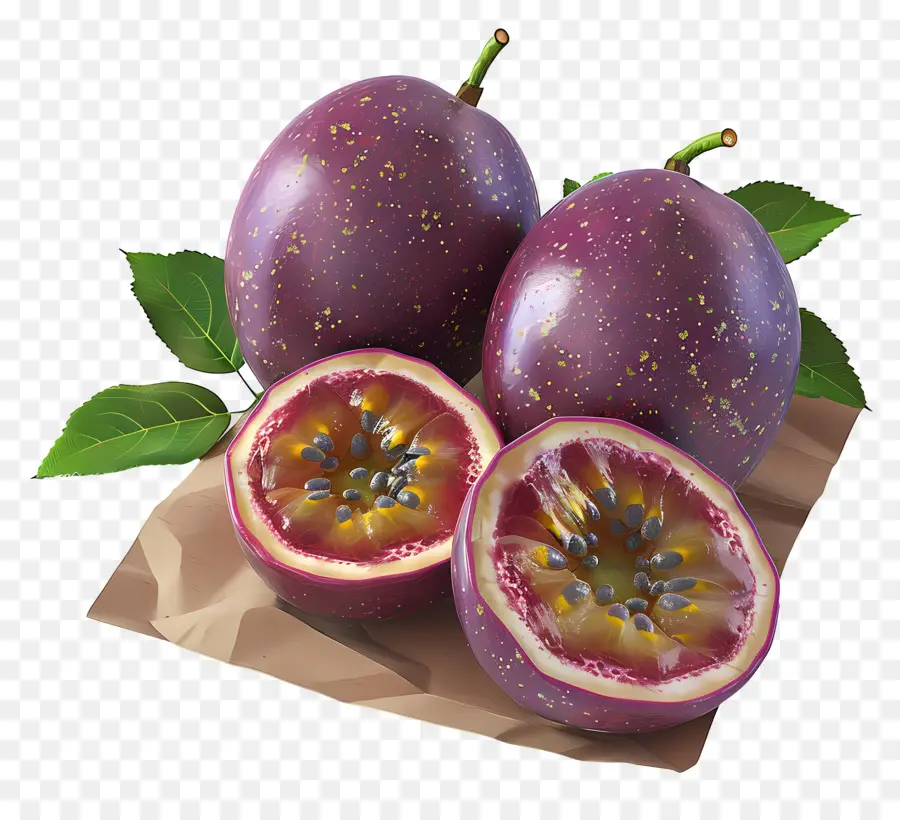 Fruit De La Passion，Violet PNG