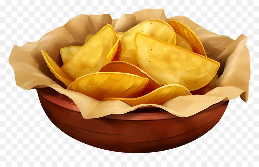 Bol De Chips，Tacos PNG