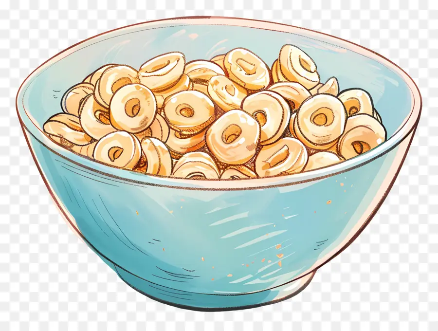 Bol De Cheerios，Bol De Céréales PNG