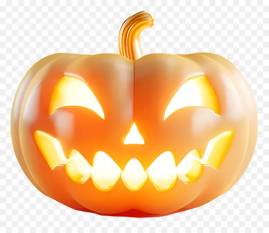 Citrouille D'halloween Lumineuse，Jack O' Lanterne PNG