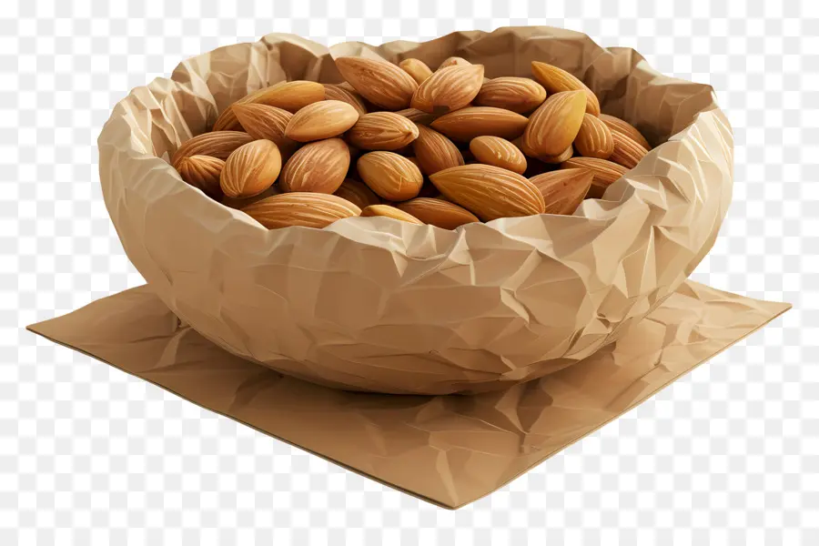 Bol D'amandes，Noix PNG