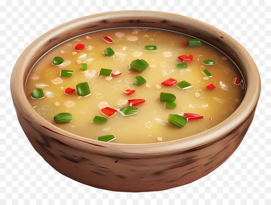 Soupe Miso，Bol à Soupe PNG