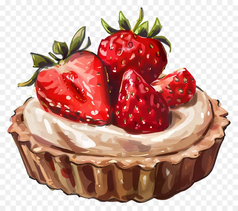 Pâtisserie Aux Fraises，Tarte Aux Fraises PNG