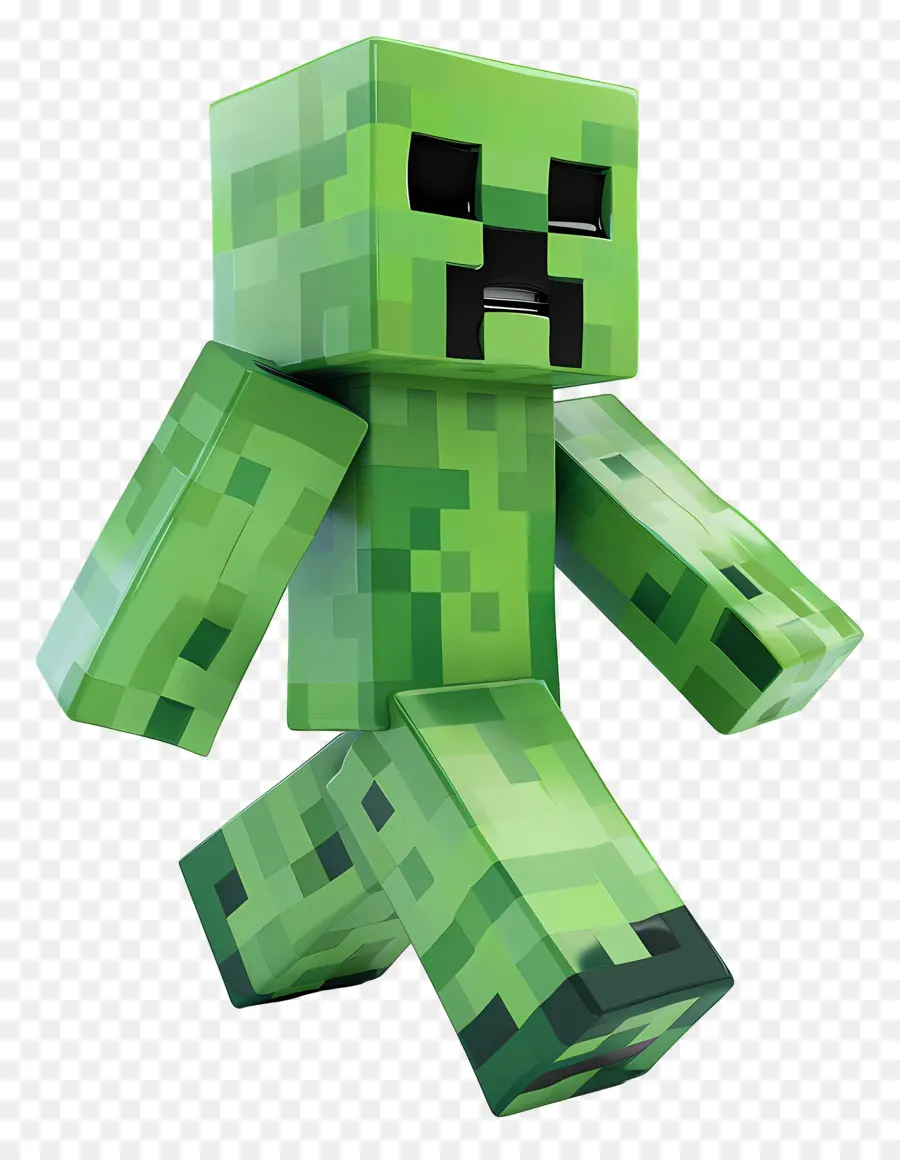 Minecraft Creeper，Jeu PNG