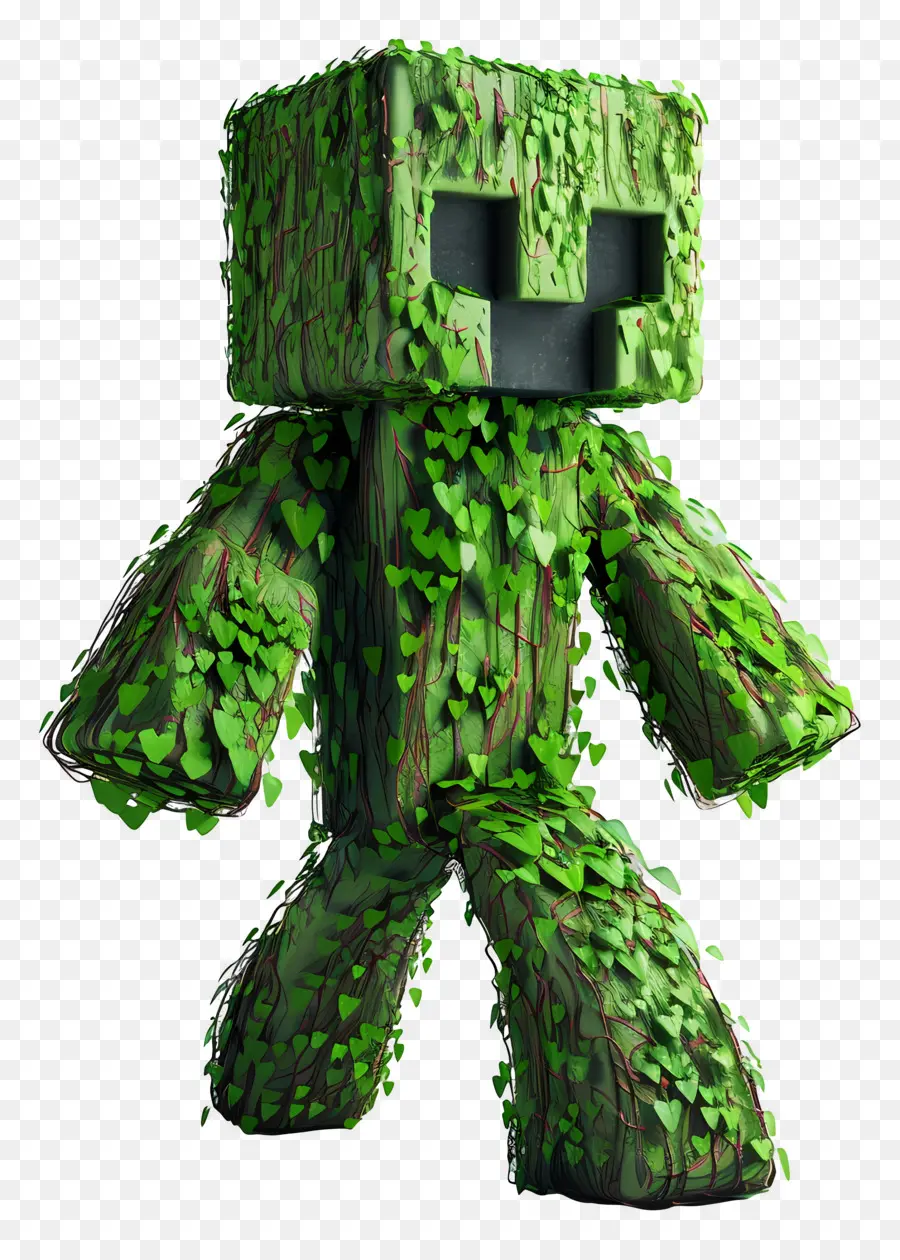 Minecraft Creeper，Personnage Minecraft PNG