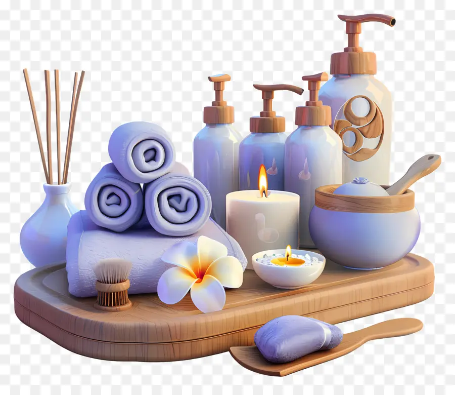 Traitement De Massage Spa，Articles De Spa PNG