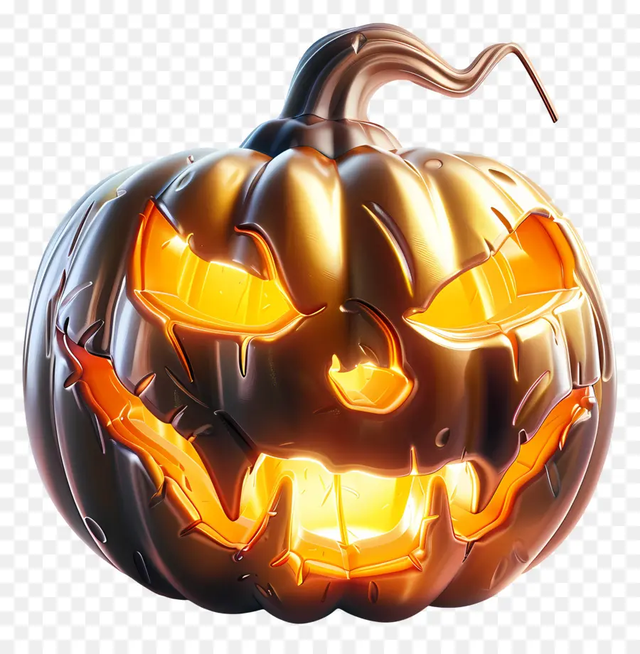 Citrouille D'halloween Lumineuse，Jack O' Lanterne PNG