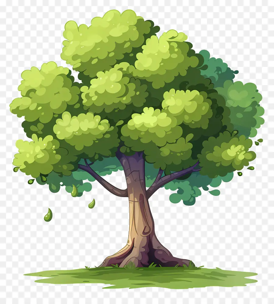 Arbre De Dessin Animé Mignon，Arbre PNG