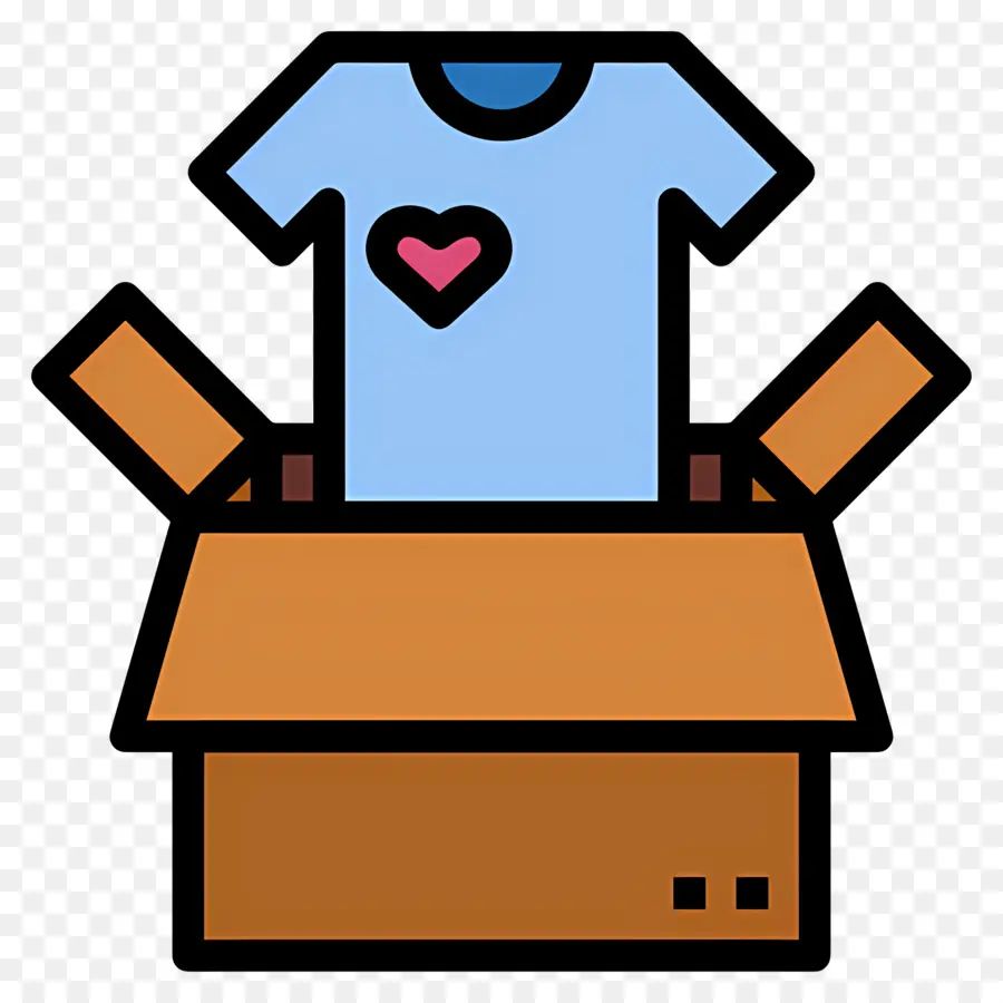 Boîte à Vêtements，T Shirt PNG