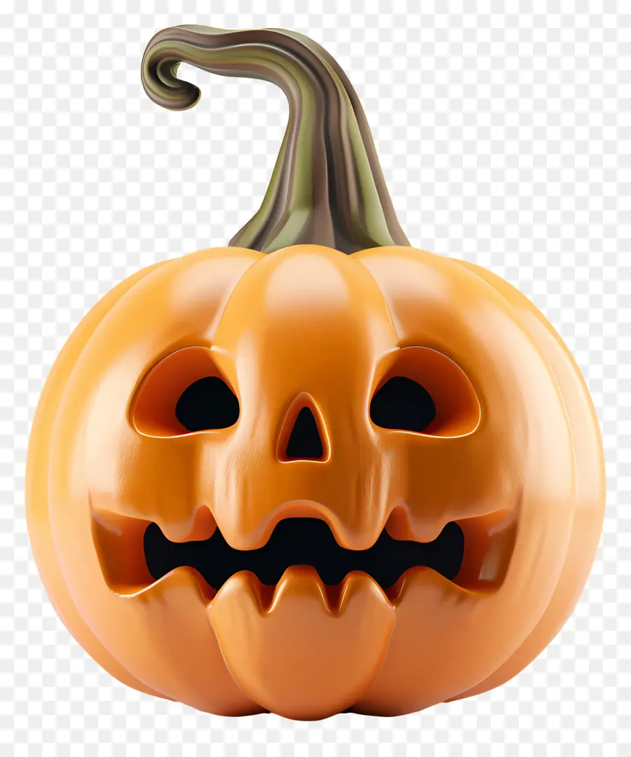 Jolie Citrouille D'halloween，Citrouille Effrayante PNG