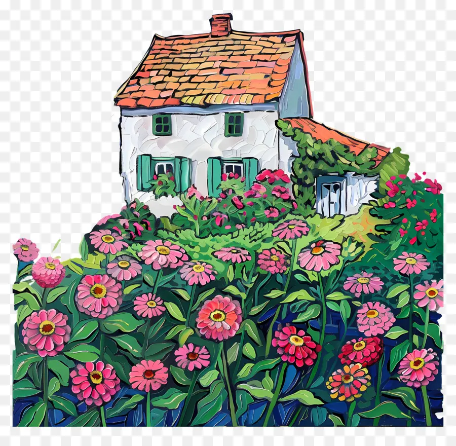 Maison De Campagne，Gîte Fleuri PNG