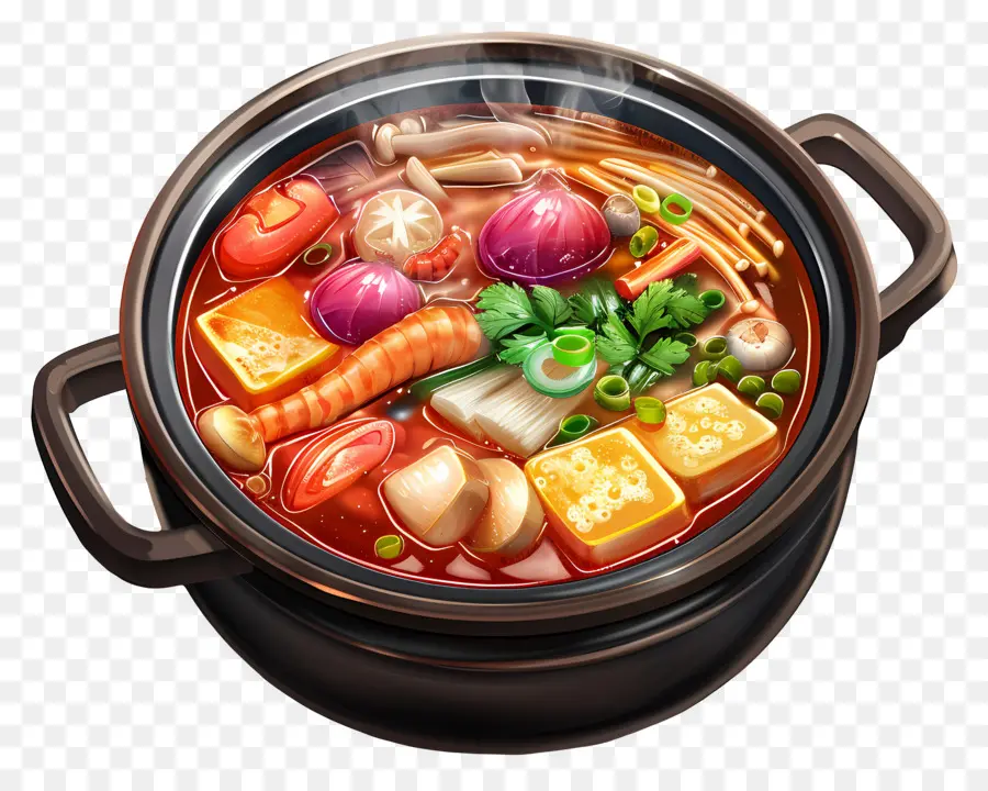 Fondue Chaude，Soupe PNG