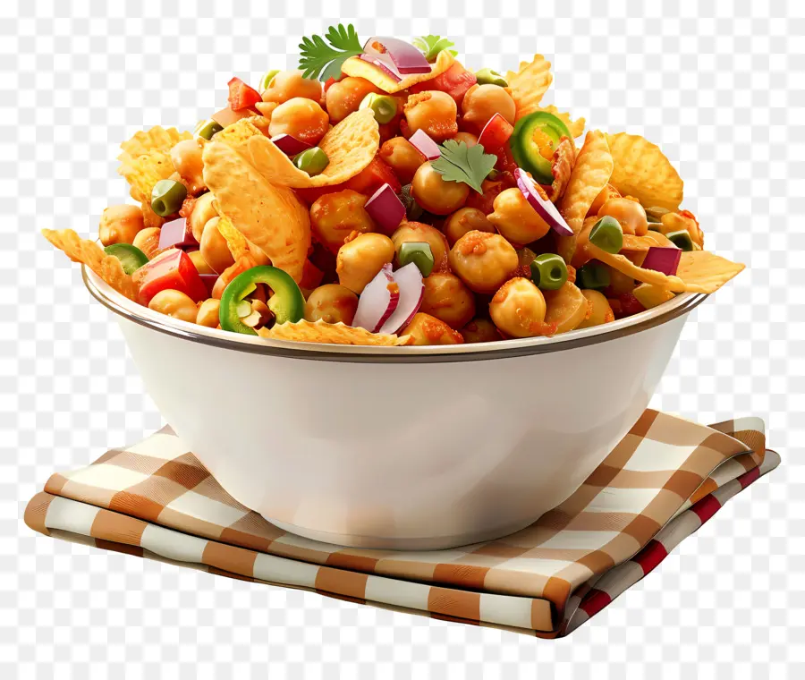 Bol De Chaat Chana，Bol à Collation PNG