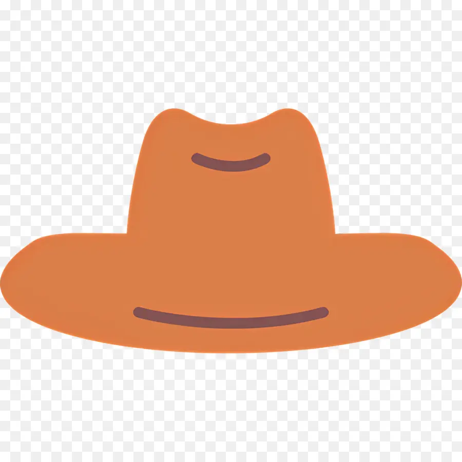 Chapeau De Cowboy，Chapeau Marron PNG