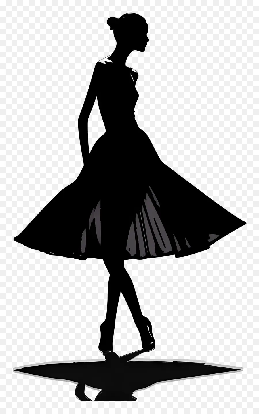 Silhouette De Mannequin，Silhouette PNG