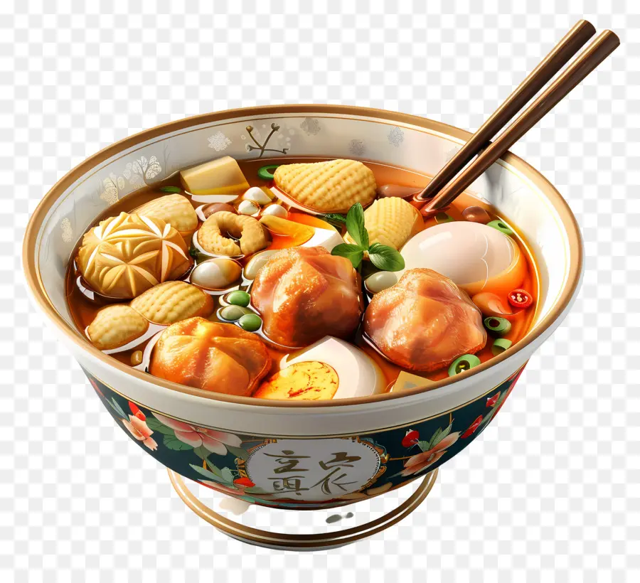 Soupe Oden，Soupe PNG