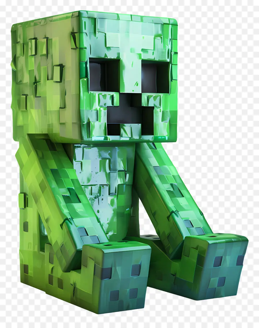 Minecraft Creeper，Liane PNG