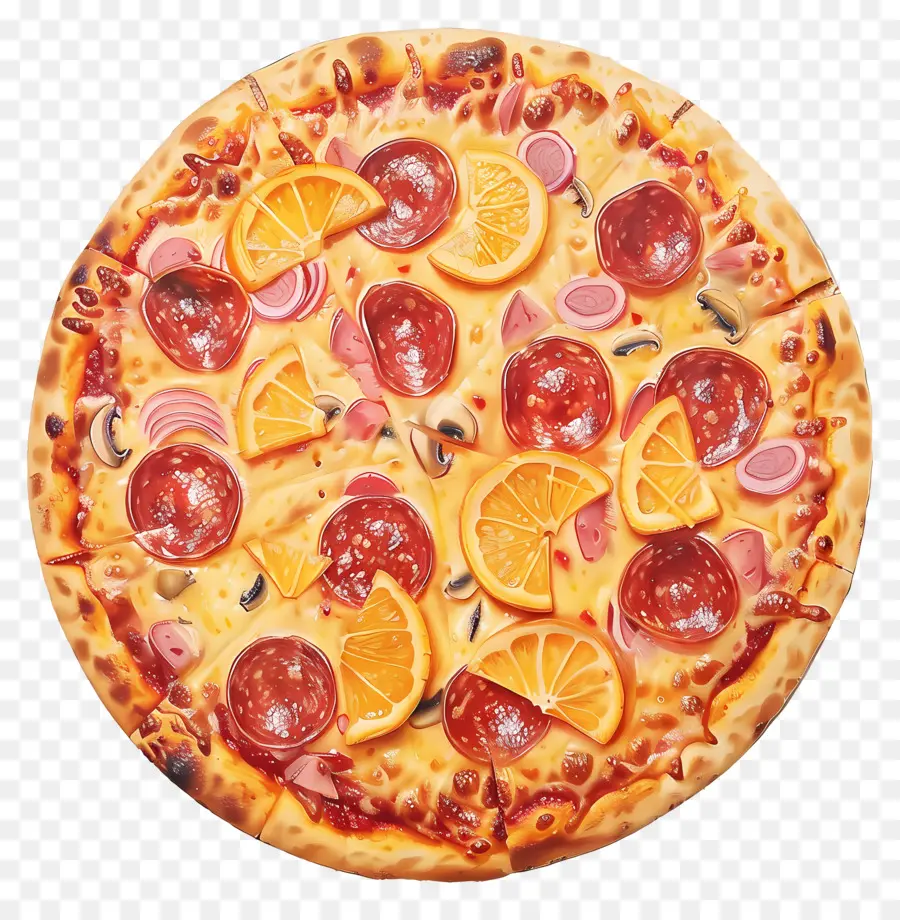 Pizza Hawaïenne，Pizza PNG