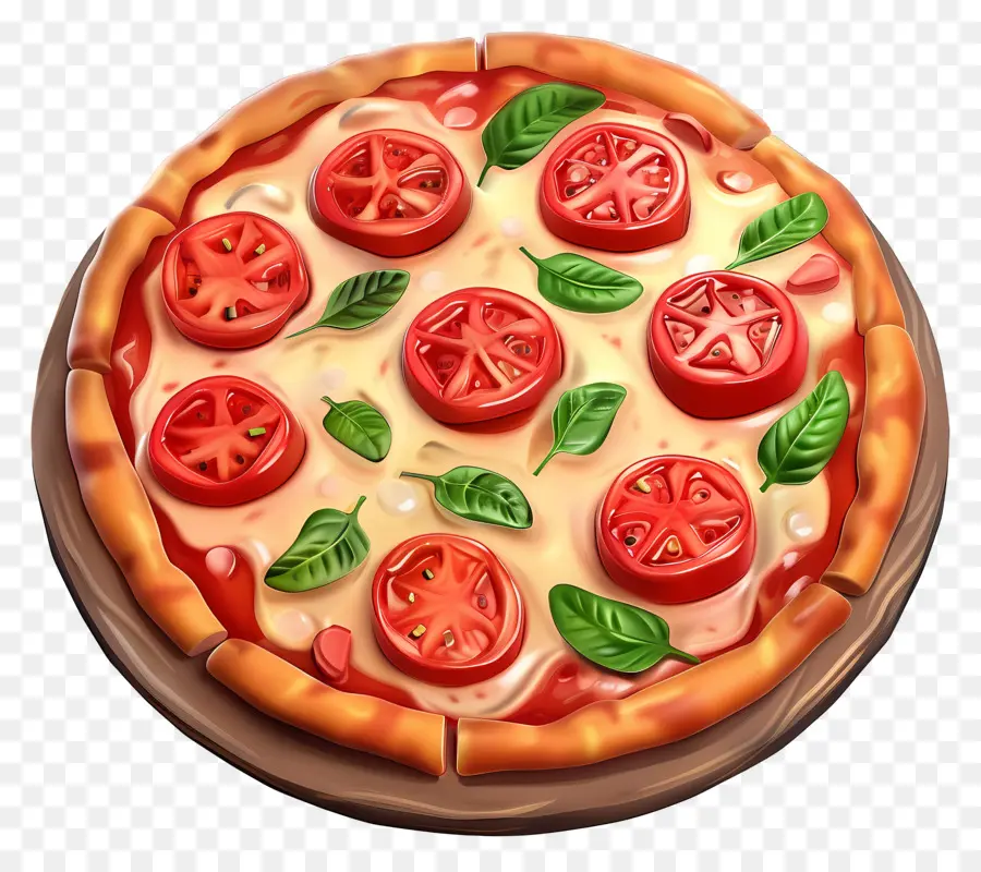 Pizza Marguerite，Pizza PNG