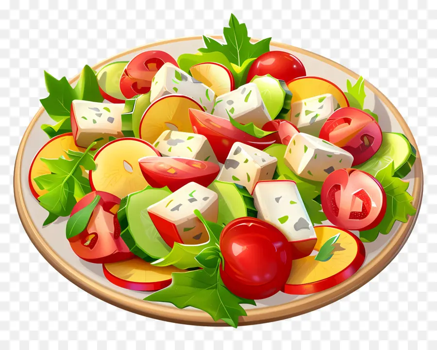 Salade Waldorf，Salade PNG