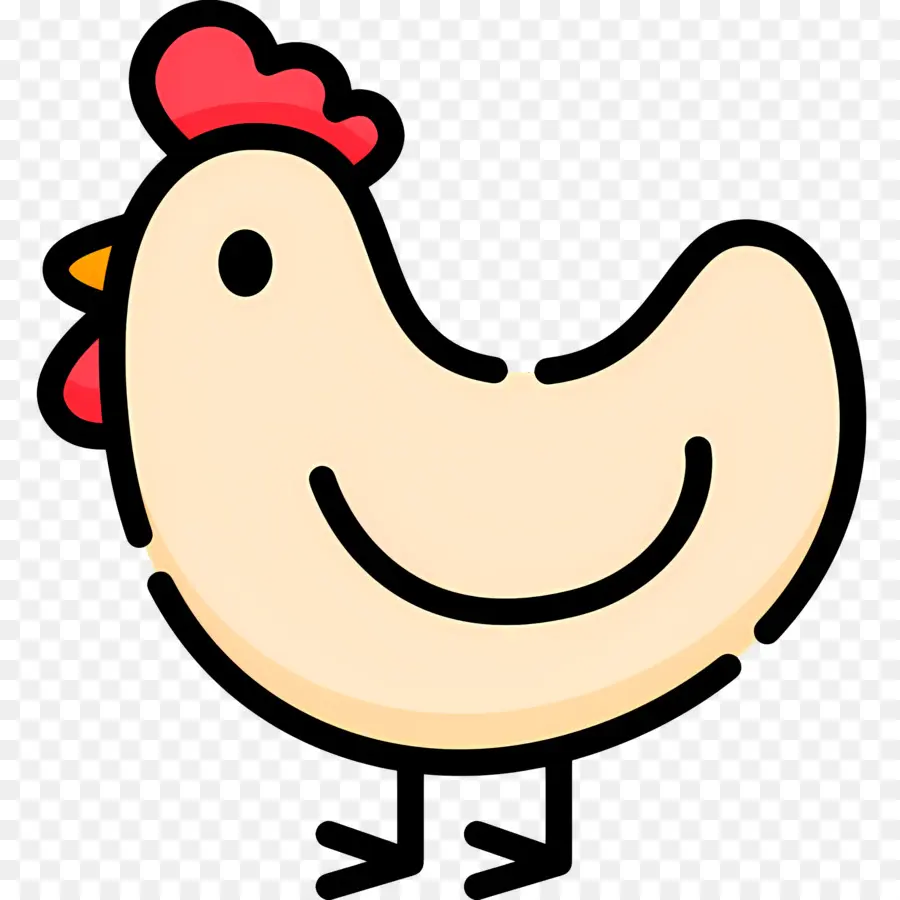 Poulet，Poulet De Dessin Animé PNG