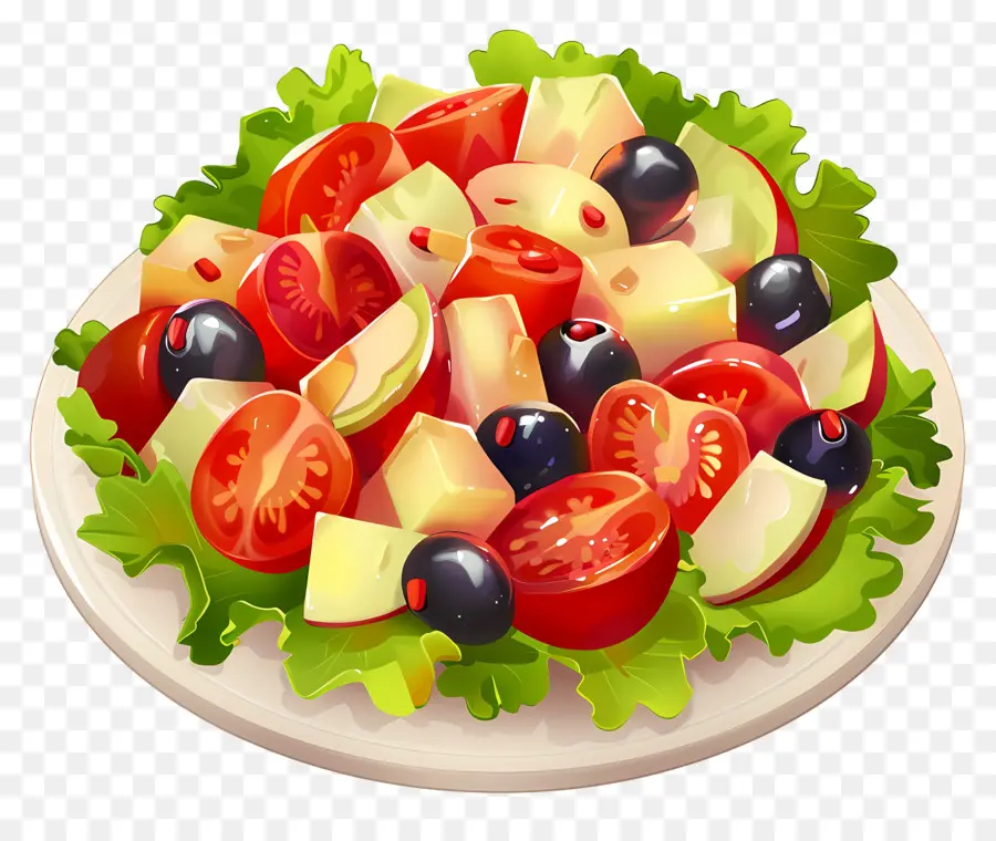 Salade Waldorf，Salade PNG