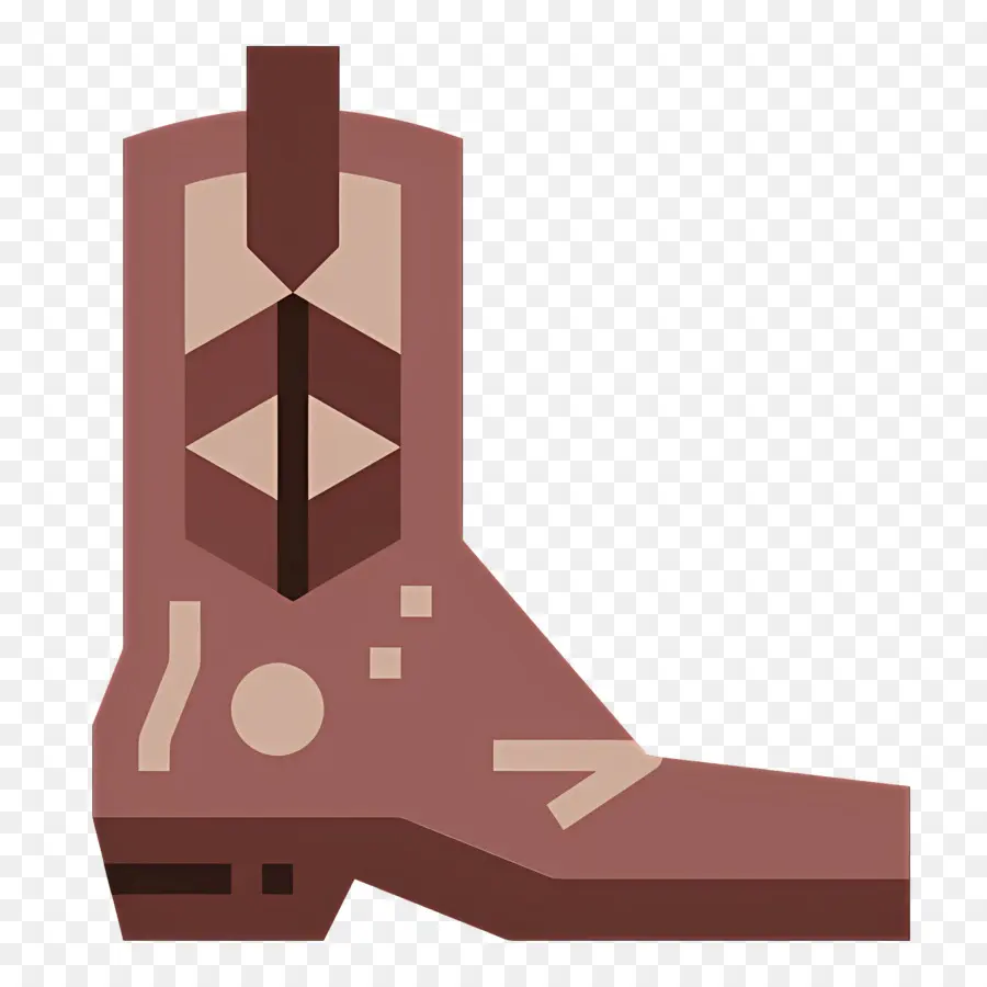 Bottes De Cowboy，Botte PNG