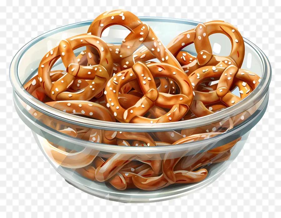 Bol De Bretzels，Bretzels PNG