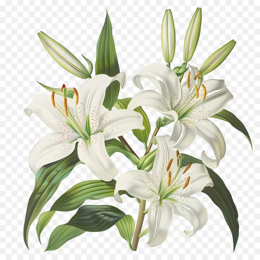 Lys Blanc，Lys Blancs PNG