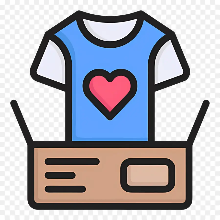 Boîte à Vêtements，T Shirt PNG