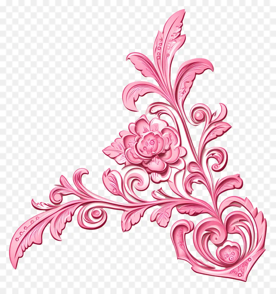 Coin，Motif Floral Rose PNG