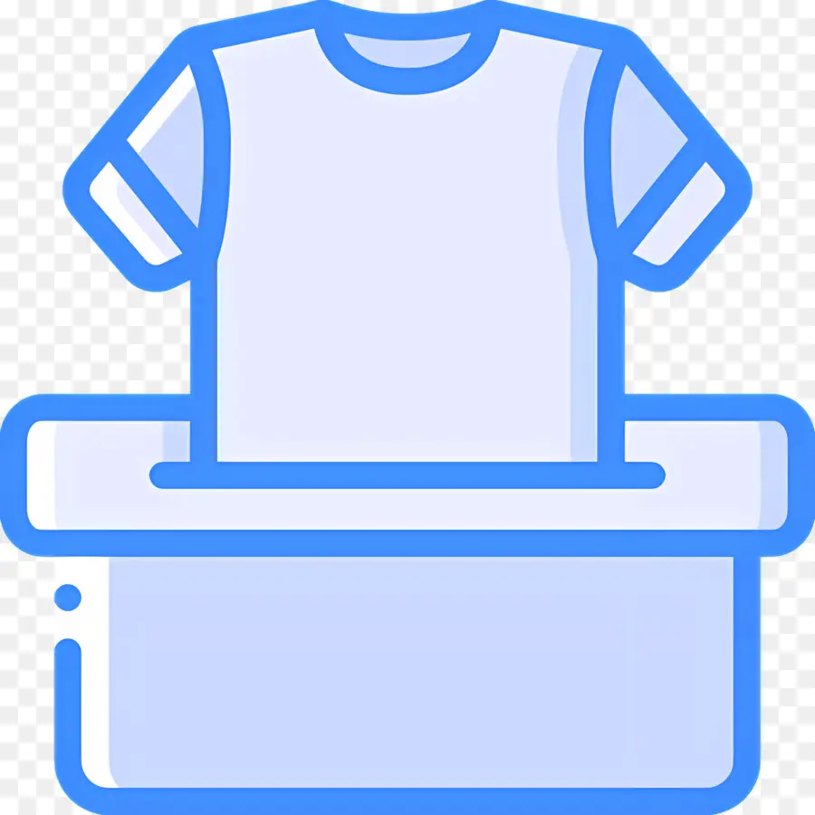 Boîte à Vêtements，T Shirt En Bassin PNG