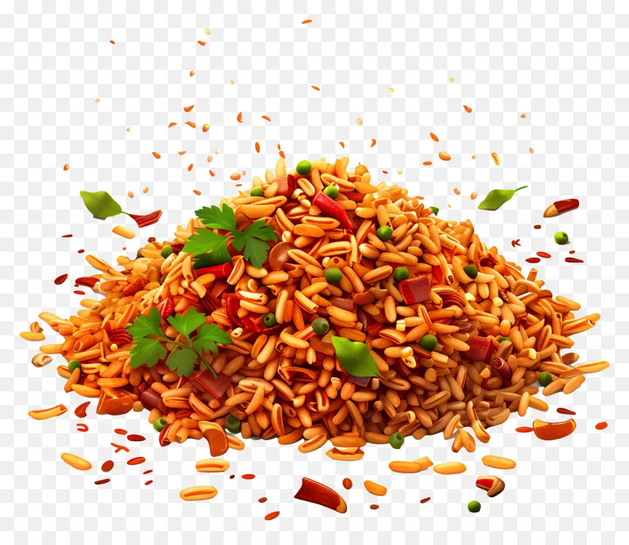 Riz Jollof，Riz Frit PNG