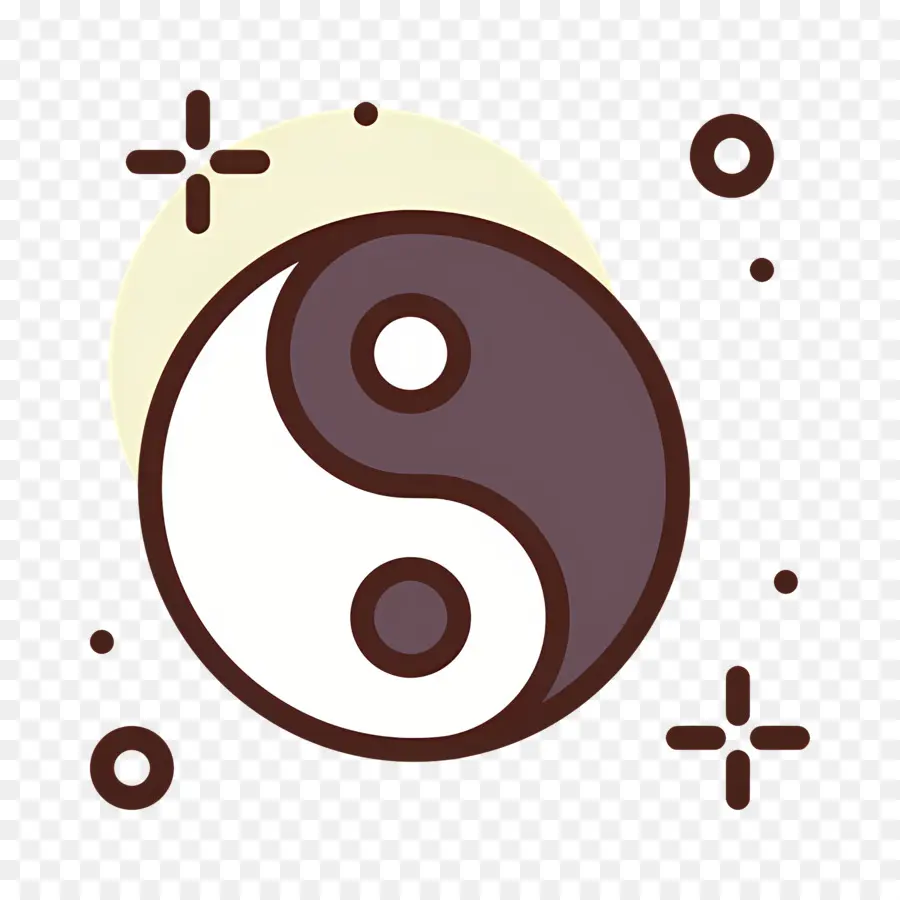 Yin Yang，équilibre PNG