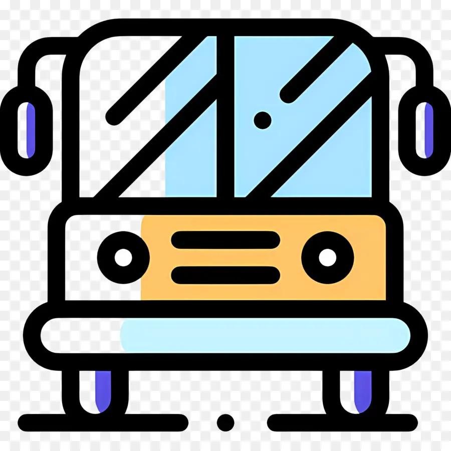 Autobus Scolaire，Bus PNG