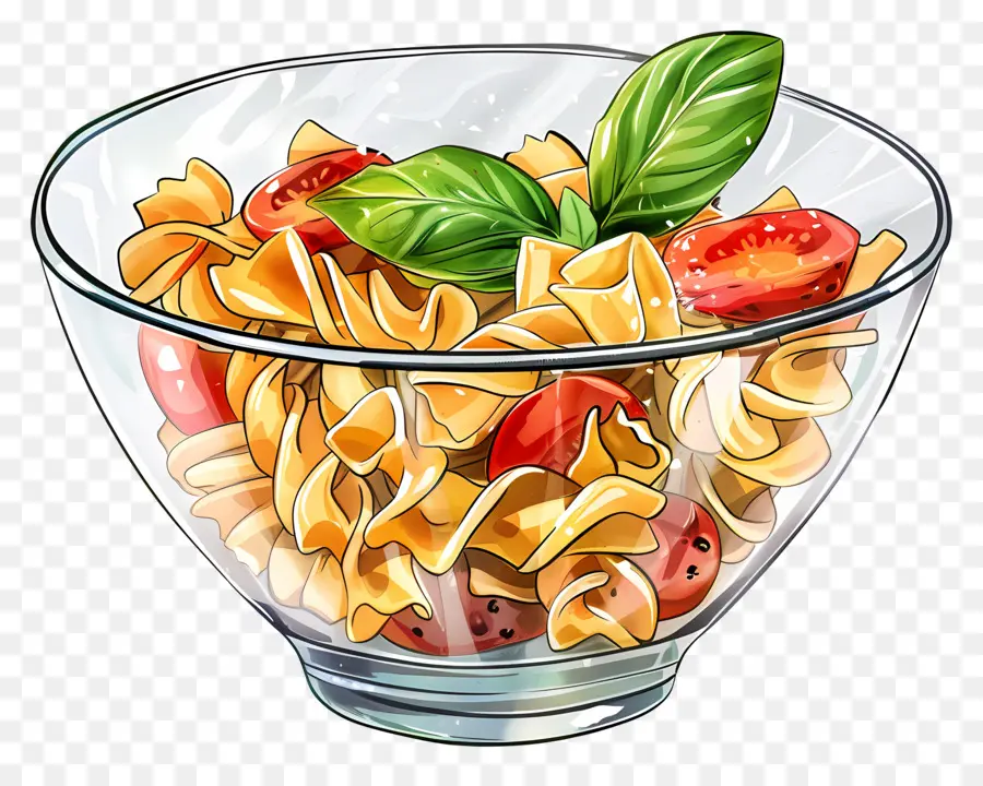 Bol De Pâtes，Salade PNG