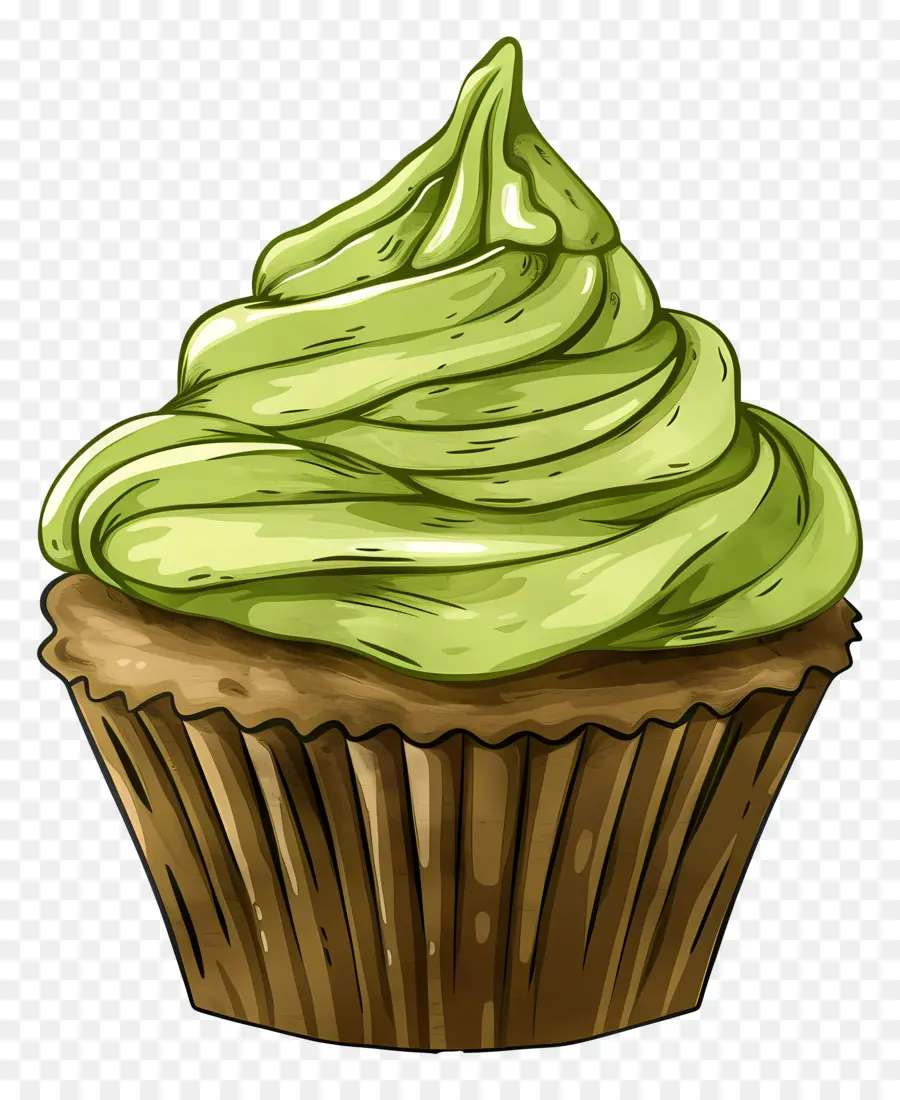 Petit Gâteau Au Matcha，Petit Gâteau Vert PNG