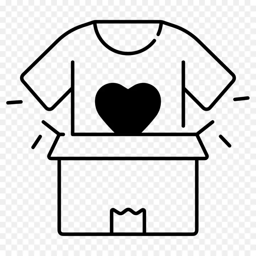 Boîte à Vêtements，T Shirt PNG