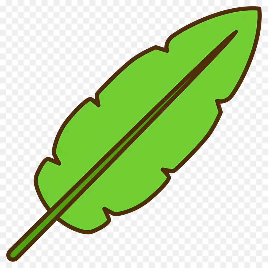 Feuille De Bananier，Feuille Verte PNG