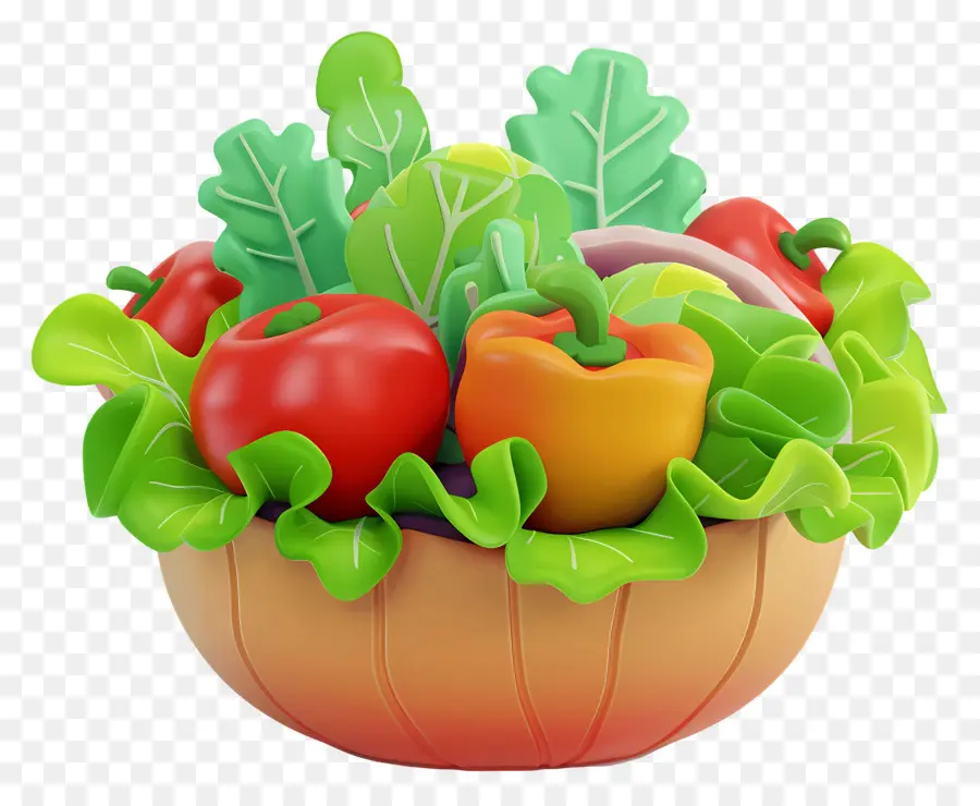 Salade Fraîche，Saladier PNG