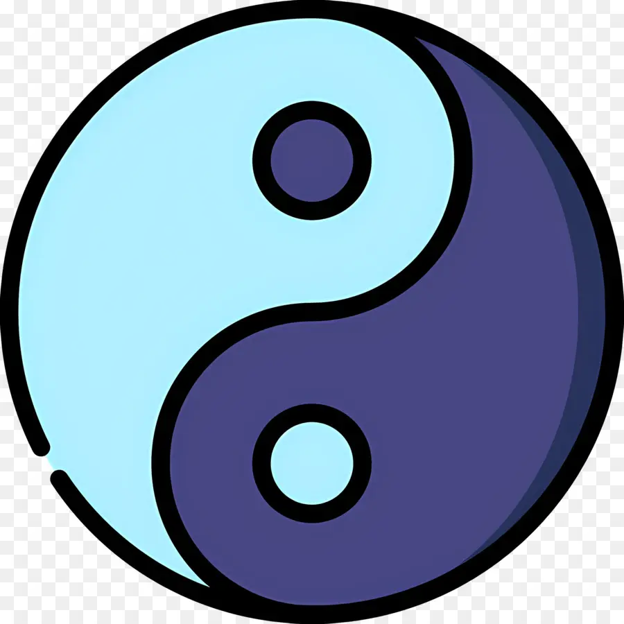 Yin Yang，équilibre PNG