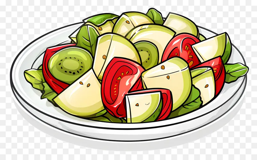 Salade Waldorf，Salade PNG