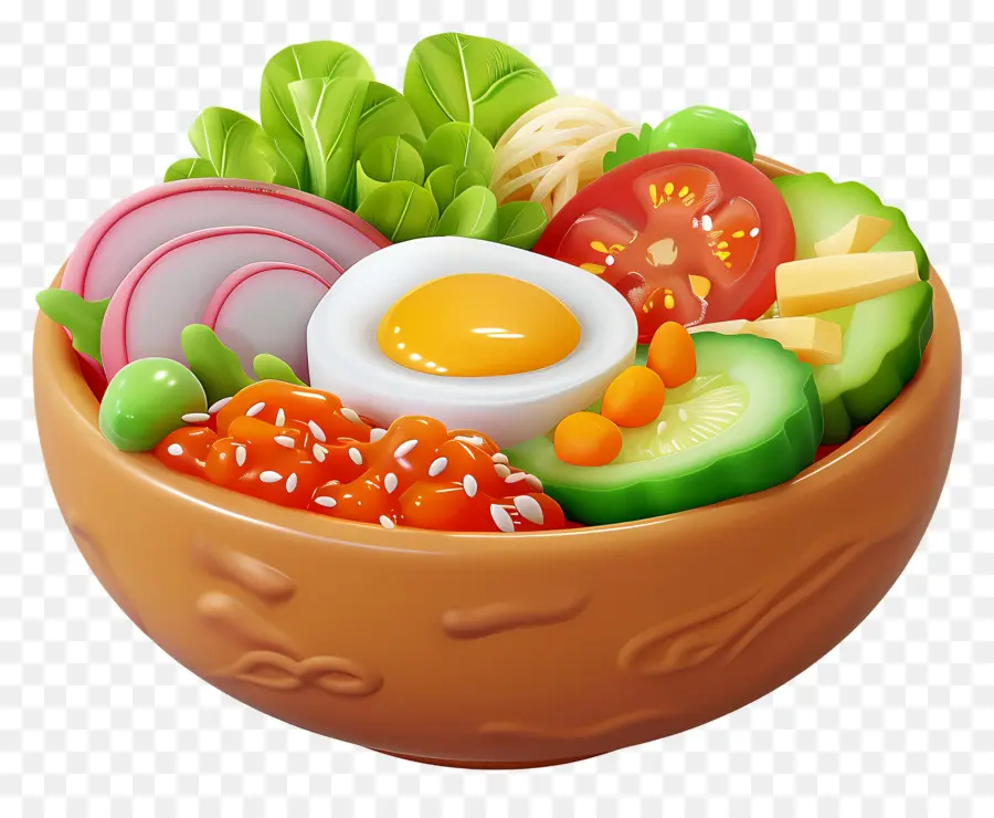 Salade De Kimchi Coréenne，Saladier PNG