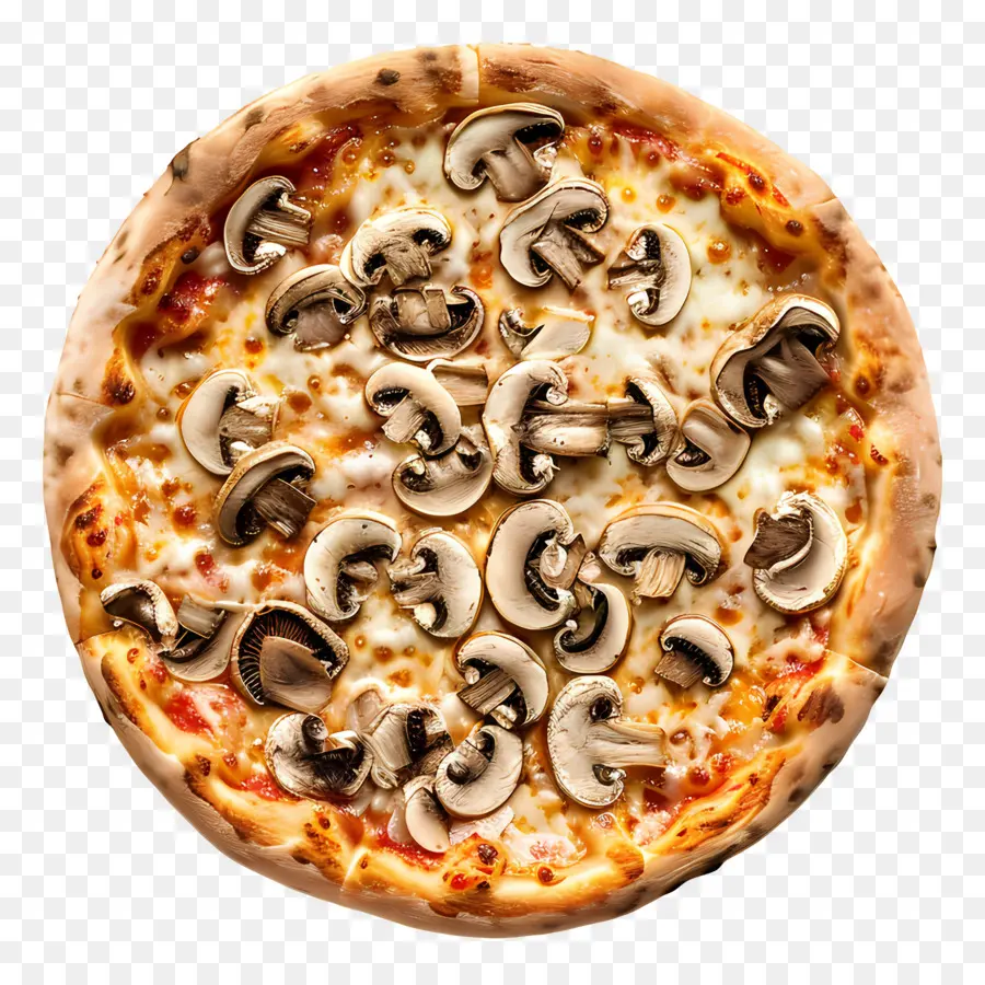 Pizza Aux Champignons，Pizza PNG