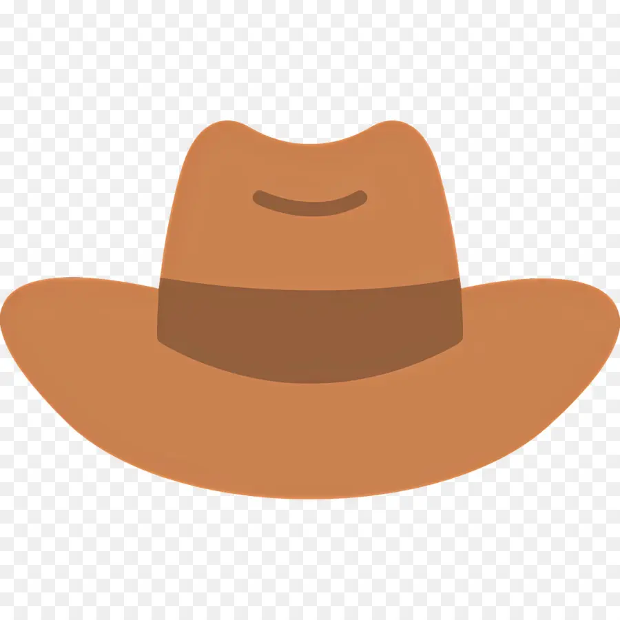 Chapeau De Cowboy，Chapeau Marron PNG