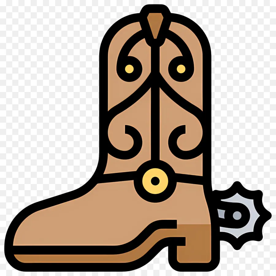 Bottes De Cowboy，Botte De Cowboy PNG