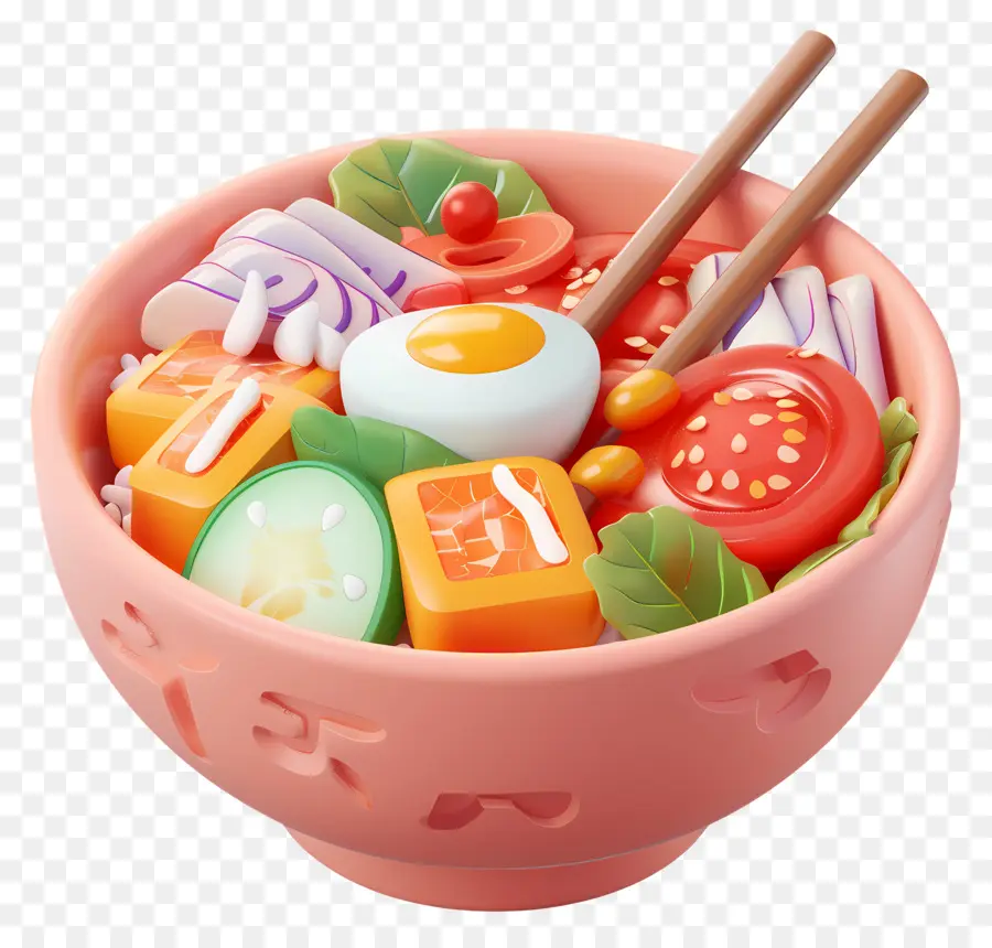 Salade De Kimchi Coréenne，Bol PNG