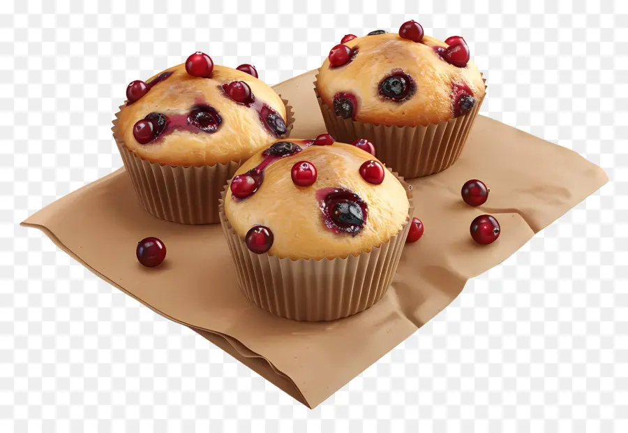 Muffins Aux Canneberges，Muffins PNG