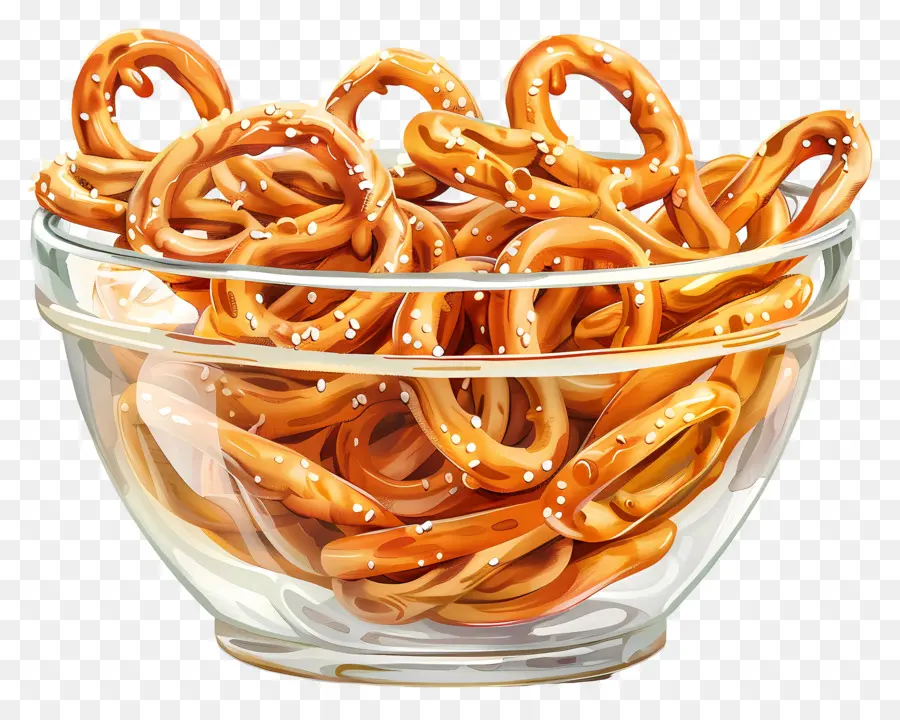 Bol De Bretzels，Bretzels PNG