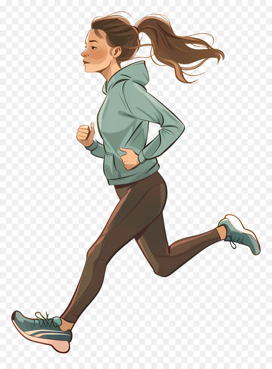 Femme Qui Fait Du Jogging，Coureur PNG